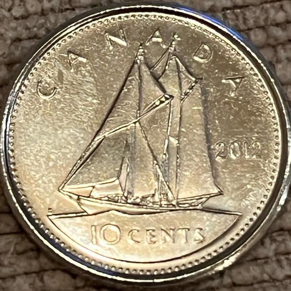 Silver Skull Coin Accessory - Picture 5 of 9